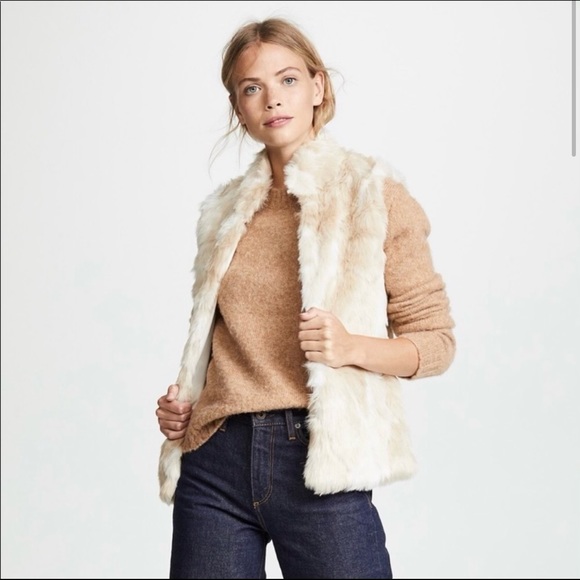 Jack by BB Dakota Jackets & Blazers - Jack by BB Dakota NWT faux fur vest Size M